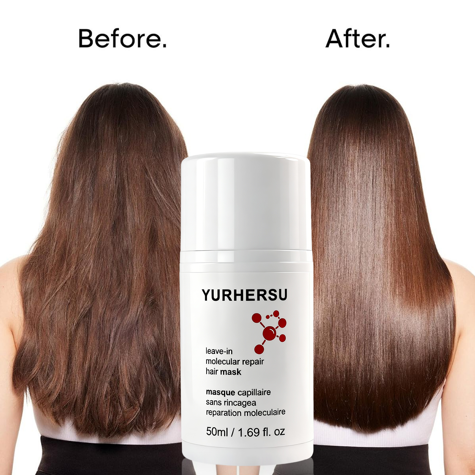 Hair Care Hair Mask - Leave-In Hair Mask Deep Repair Damage