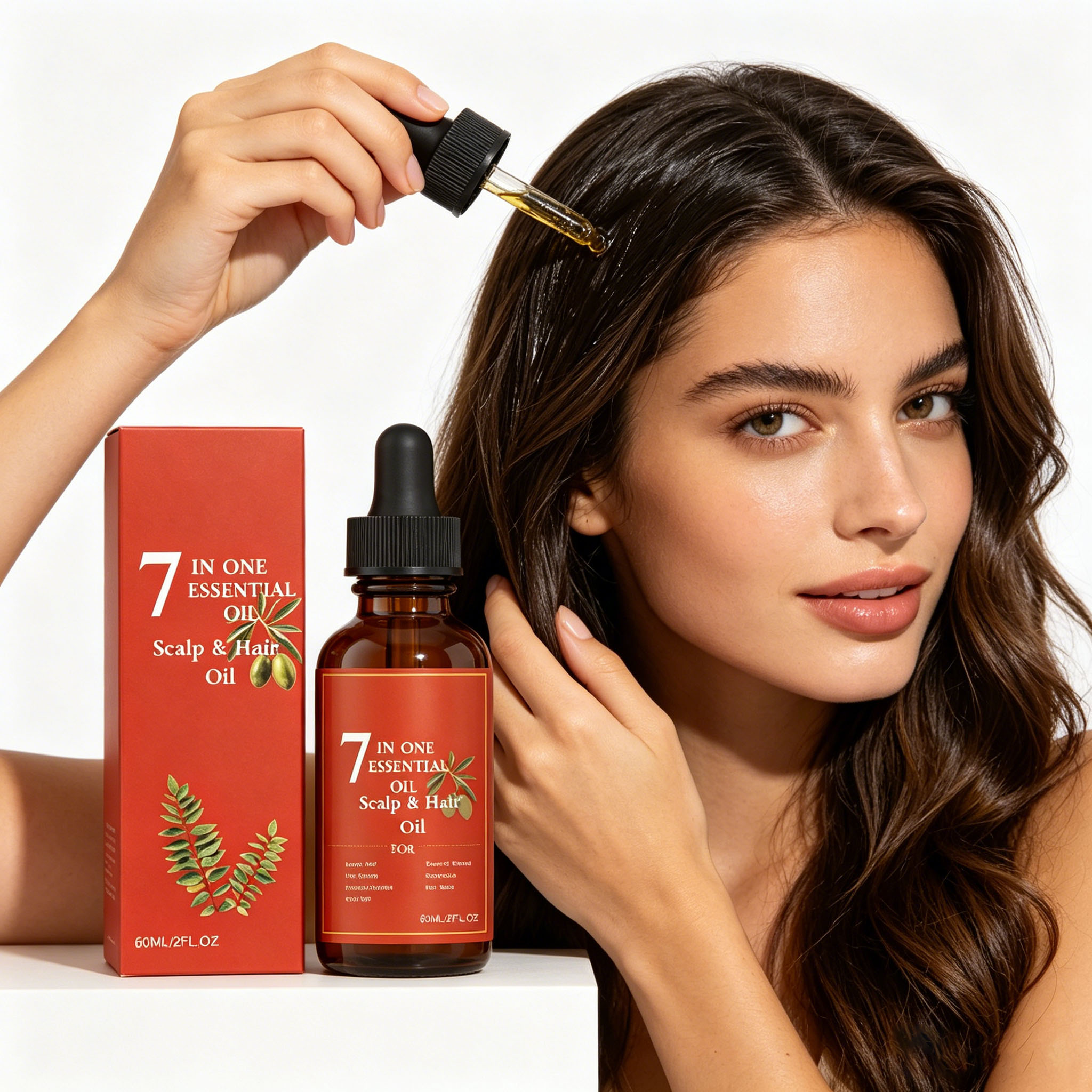 Hair Care Natural - Hair Care Essential Oil Improve Dry