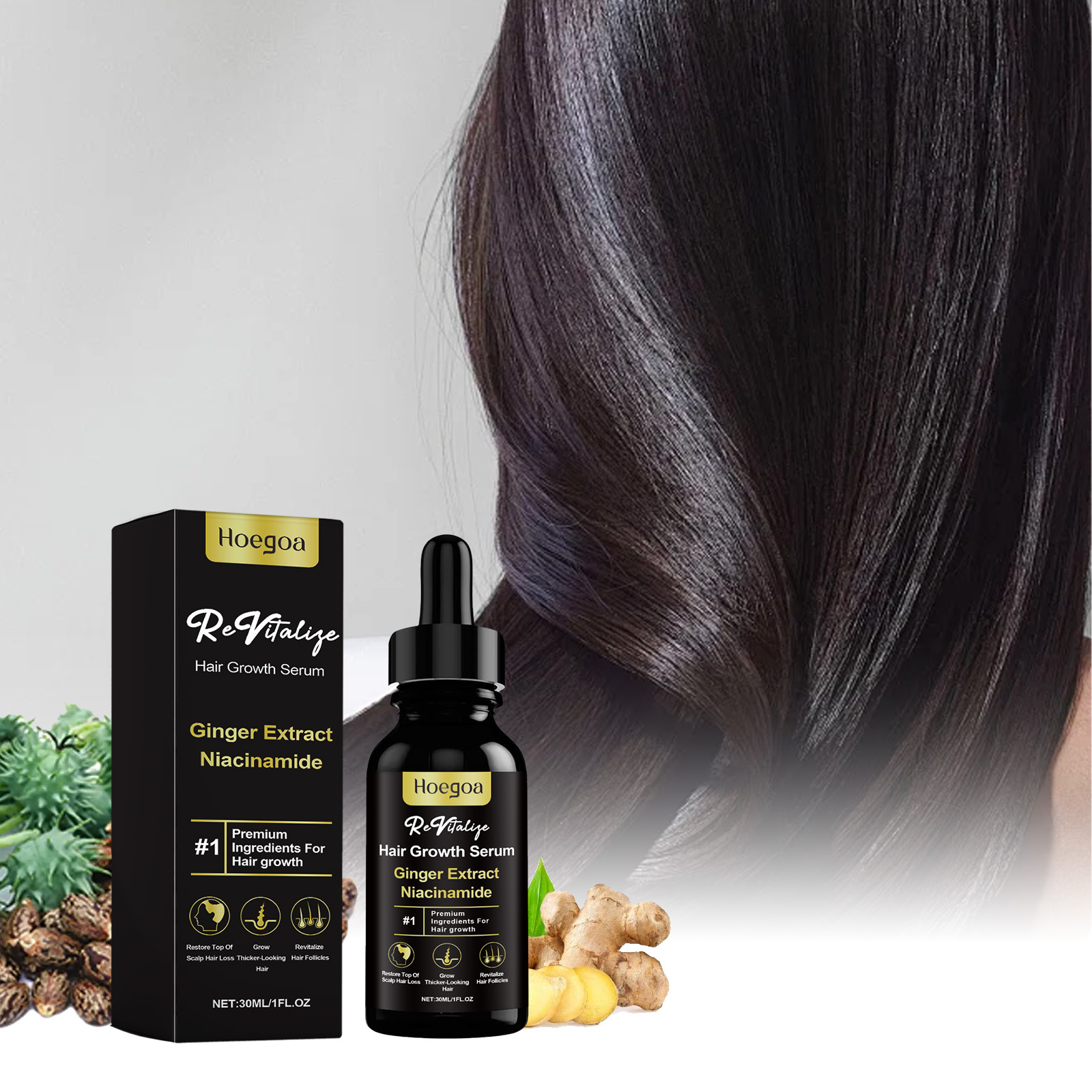 Hair Care Hair Serum - 30ml Hair Care Essential Oil Thicker