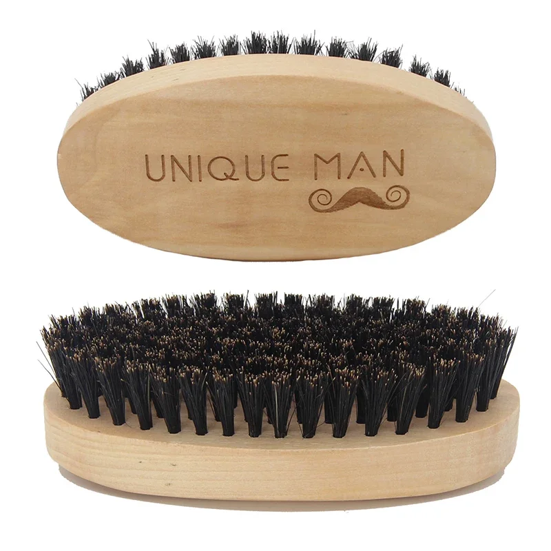 Hair Care Clinic - Wooden Hair Beard Brush For Men