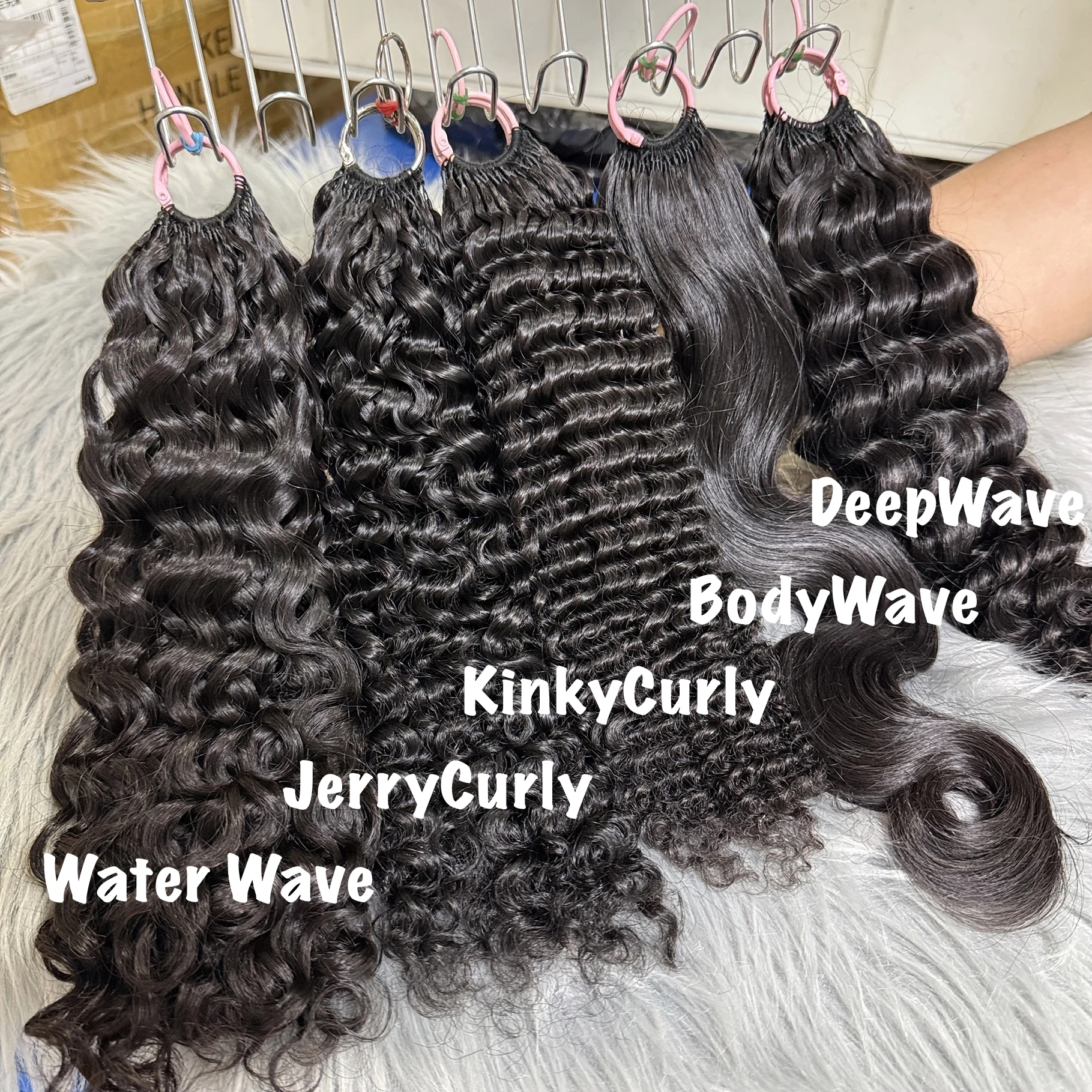 Crochet Braiding Hair - Virgin Human Hair Kinky Curly Crochet