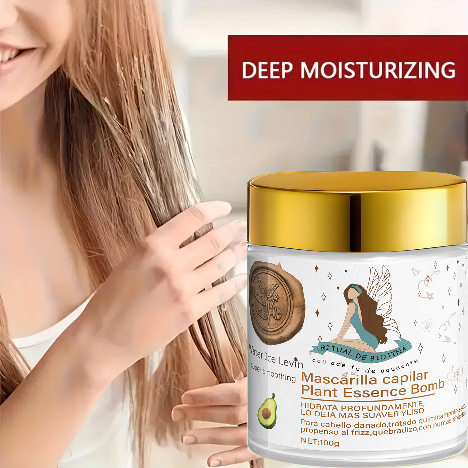 Hair Care Hair Mask - Plant-Based Essence Hair Mask, Moisturizing and