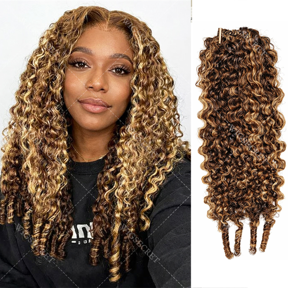 Crochet Braiding Hair - Miracle Knots Burmese Curly Crochet Human