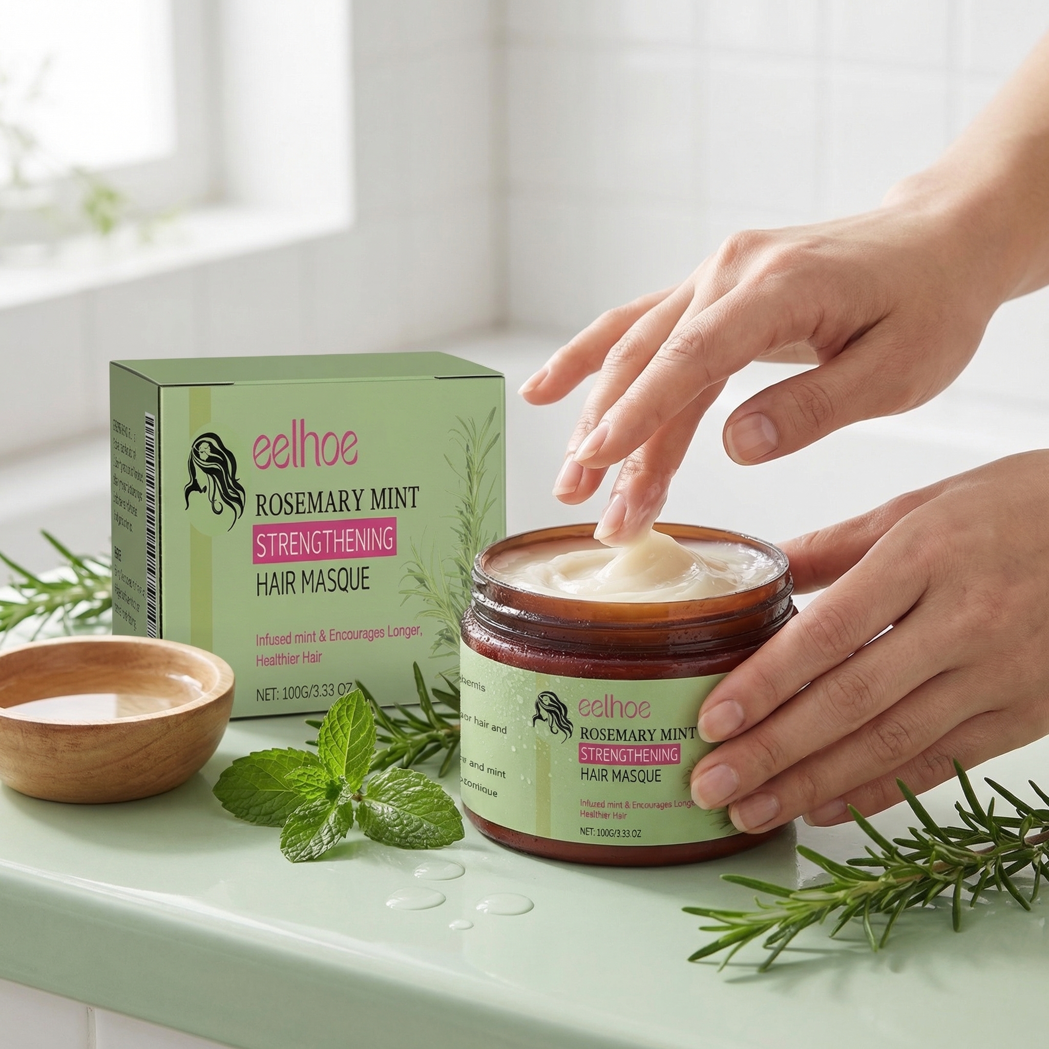 Hair Care Hair Mask - 100ML Natural Hair Mask Moisturizing Nourishing