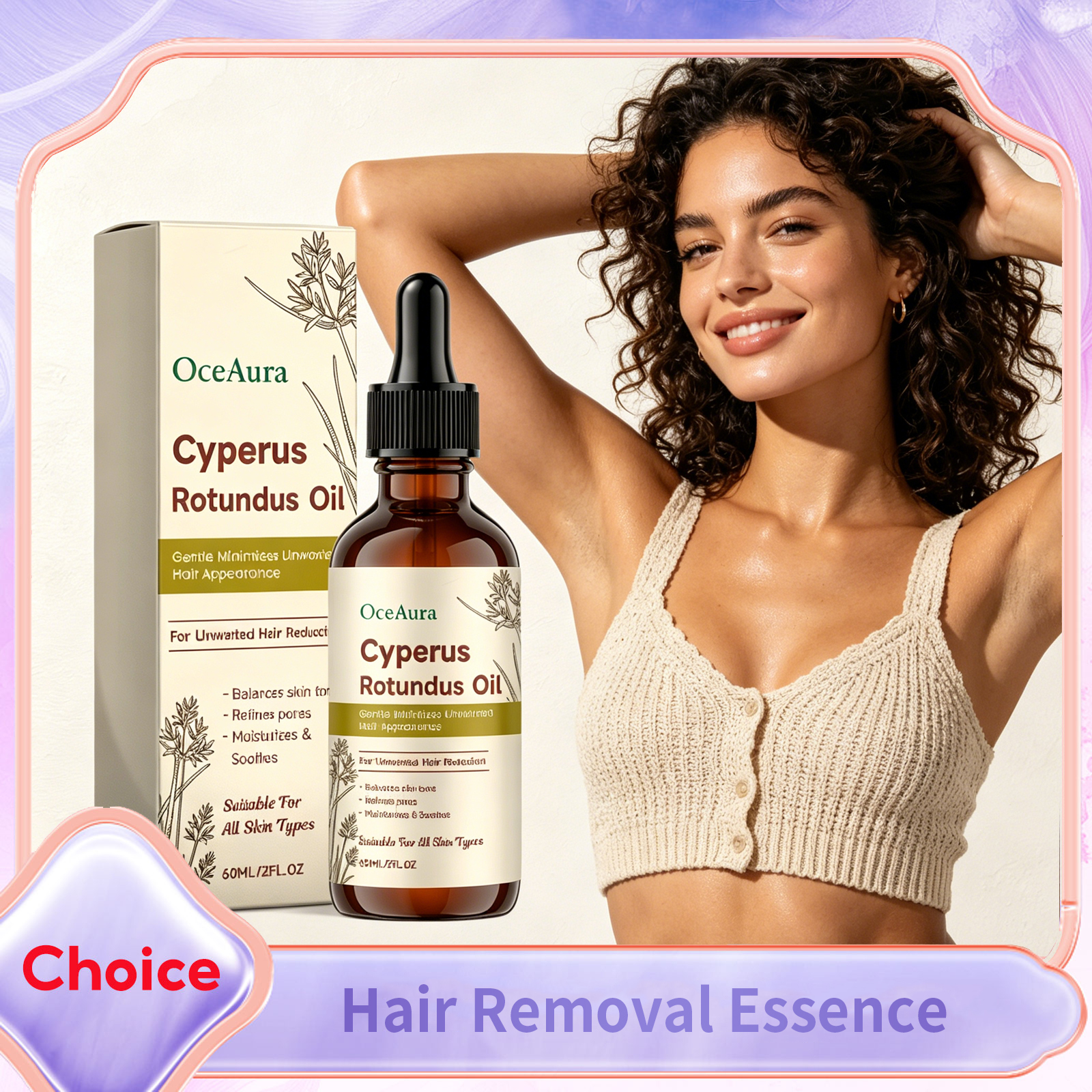 Hair Care Hair Serum - Cyperus Rotundus Hair Removal Oil Smooth