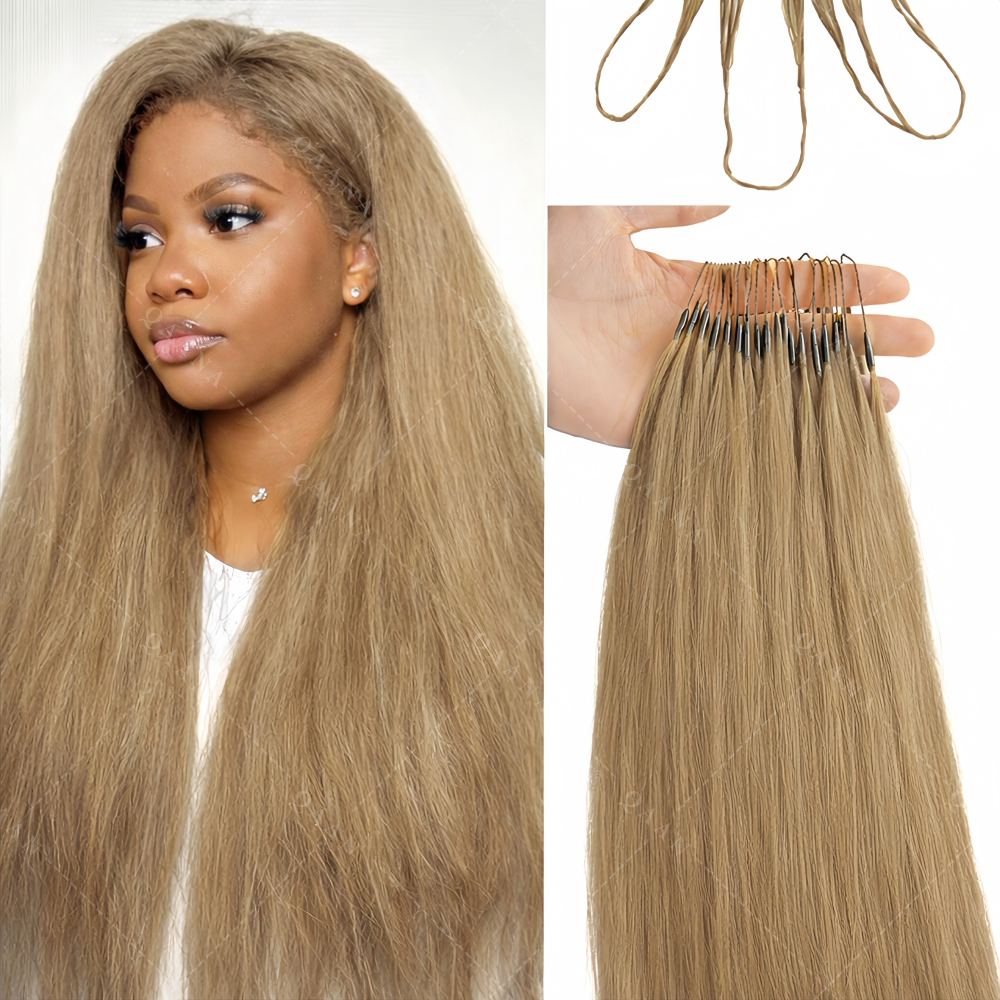 Crochet Braiding Hair - Highlight #27 Bone Straight Crochet Human