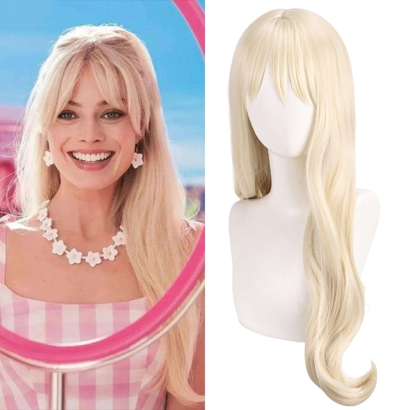 Braiding Hair Kanekalon - Long Synthetic Cosplay Wig Blonde Wavy