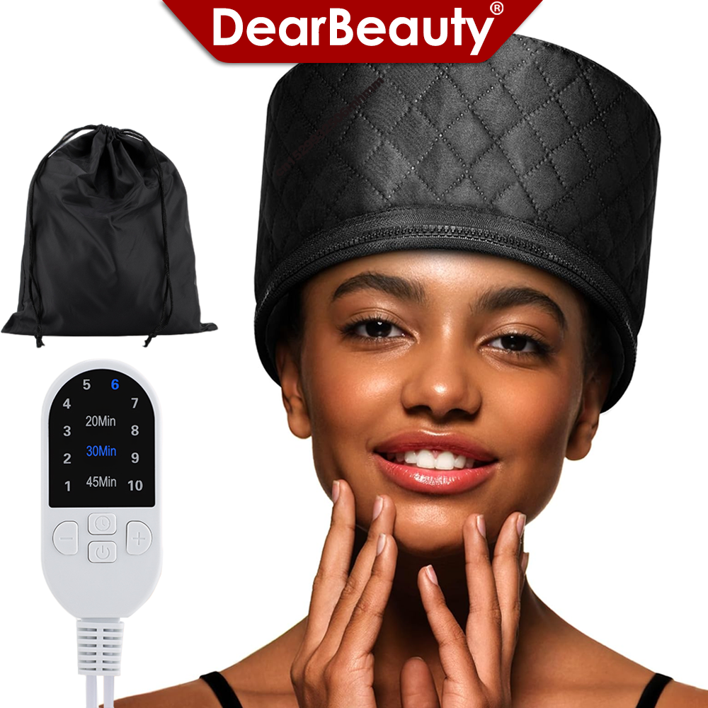 Hair Care Routine - Portable Electric Thermal Hat 10-Level Heat