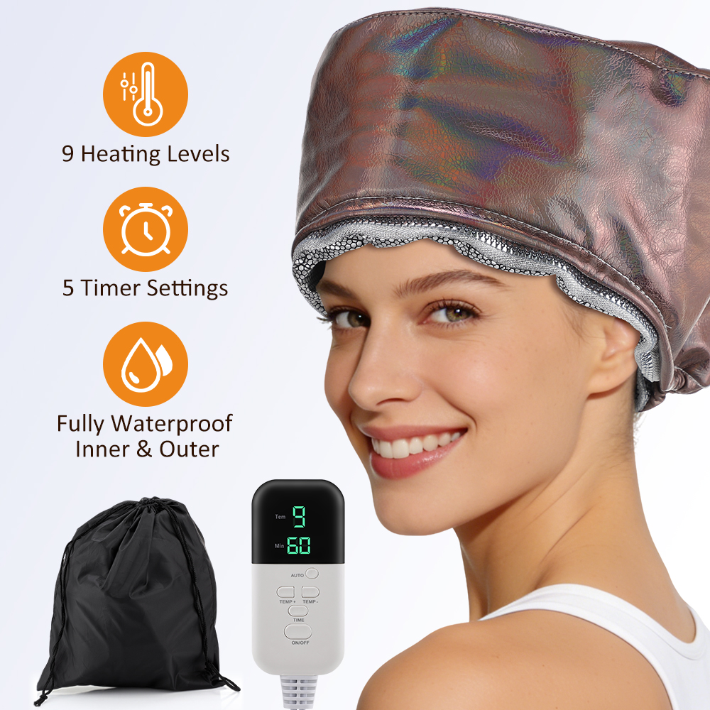 Thermal Cap Hair Steamer 10 Le - Hair Care Hair Mask recension och pris