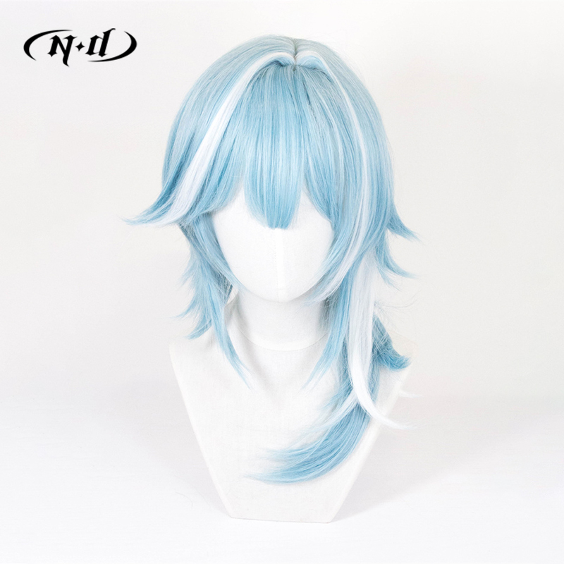 ND Eula Cosplay Wigs Hairpiece - Braiding Hair Kanekalon recension och pris