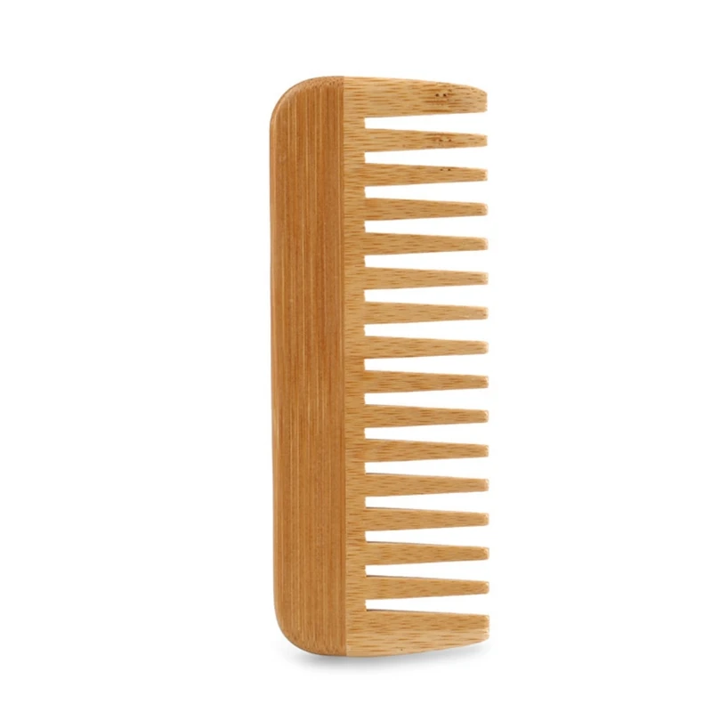 Natural Bamboo Wide Toothed Co - Detangling Wide Comb recension och pris