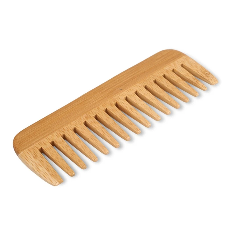 Natural Bamboo Wide Toothed Co - Detangling Wide Comb recension och pris