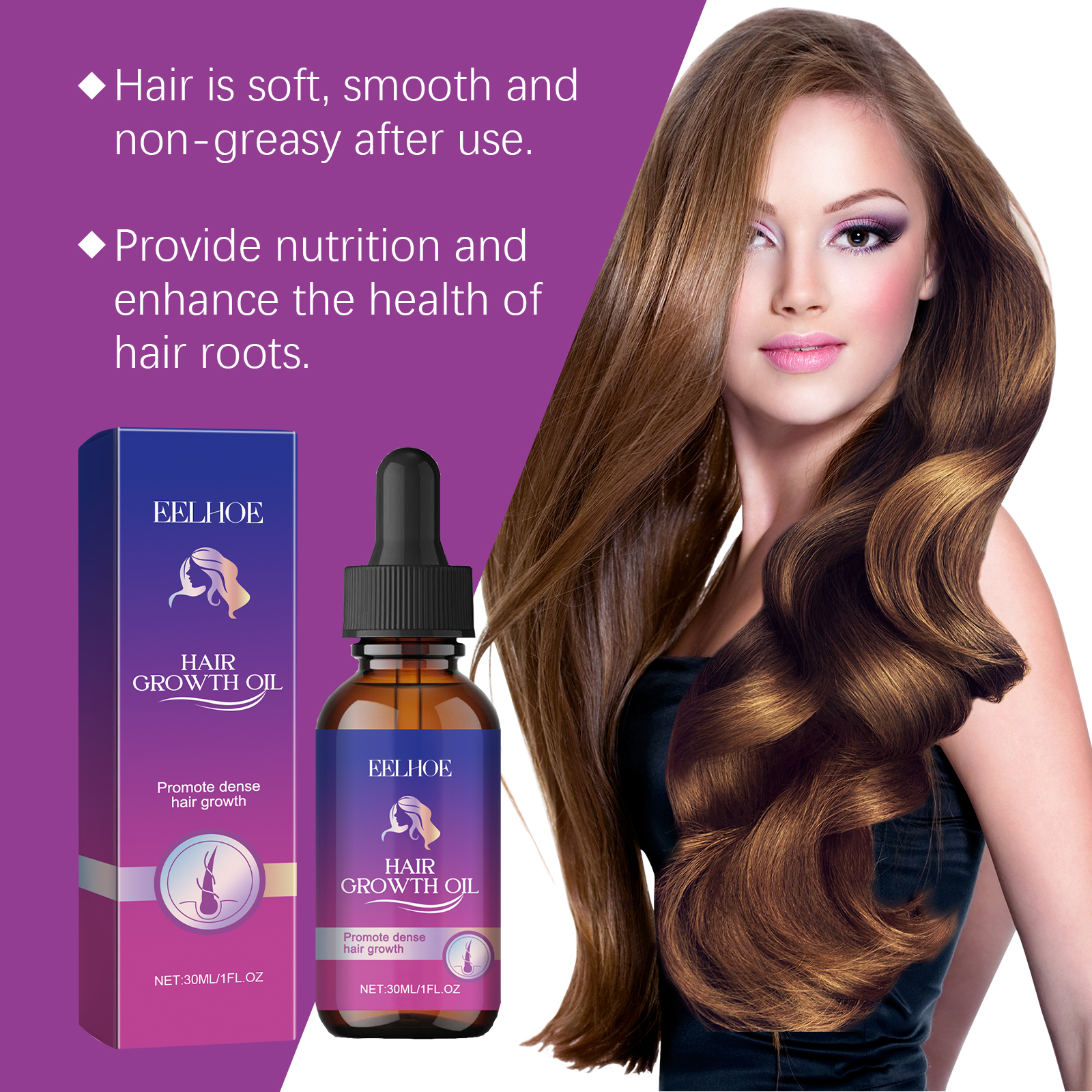 Hair Growth Oil Reducing Break - Hair Care Natural recension och pris