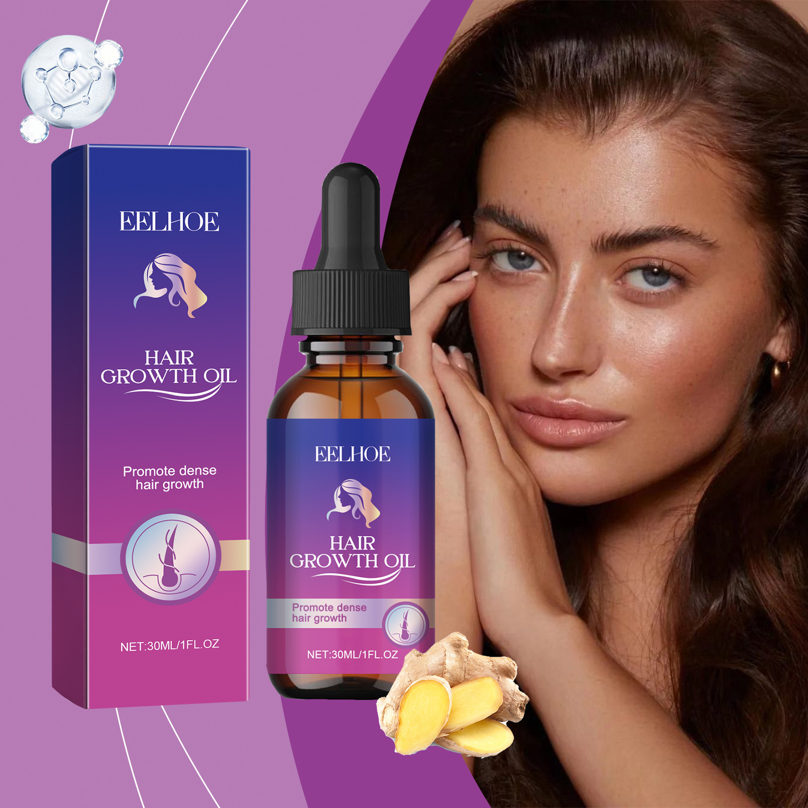 Hair Growth Oil Reducing Break - Hair Care Natural recension och pris