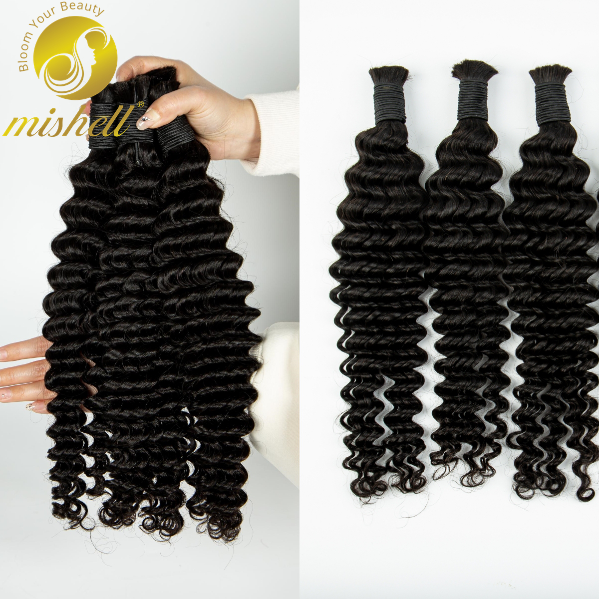 26 28 Inch 100% Human Hair Bul - Crochet Braiding Hair recension och pris