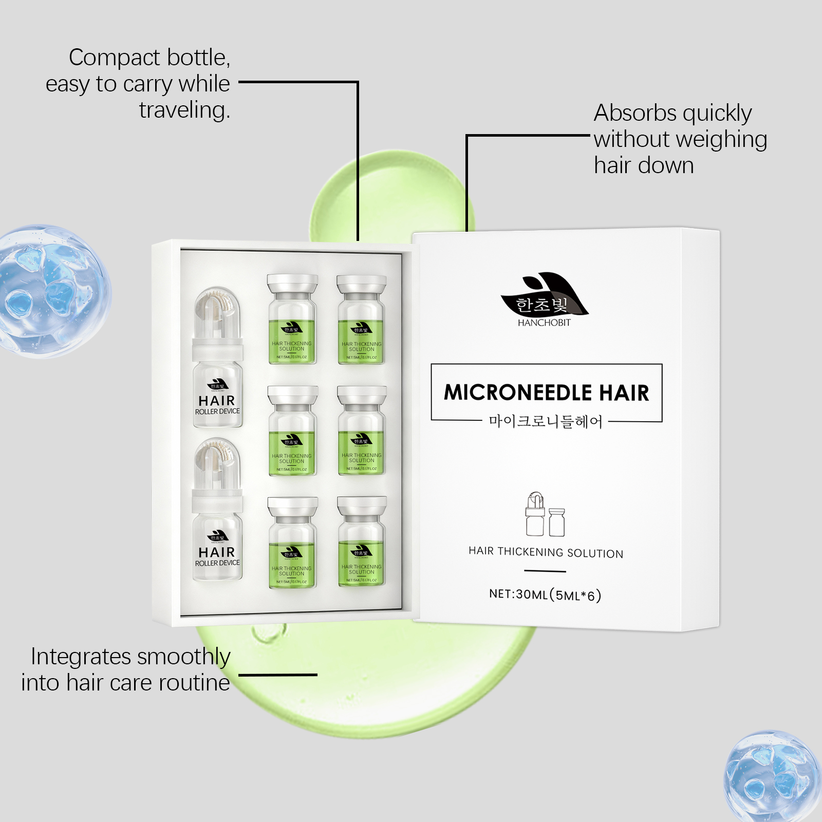 Korea Ampoule Essence Hair Gro - Hair Care Korea recension och pris