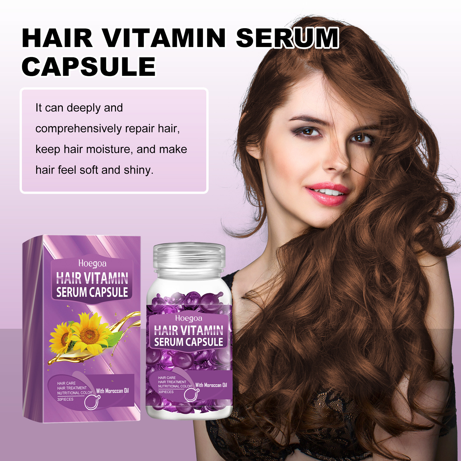 Vitamin Hair Essential Oil Cap - Hair Care Hair Serum recension och pris