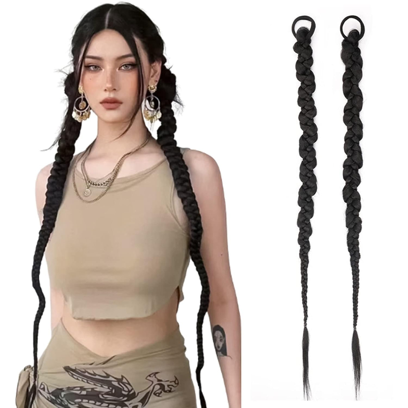 Fashion  Braided Ponytail Hair - Crochet Braiding Hair recension och pris