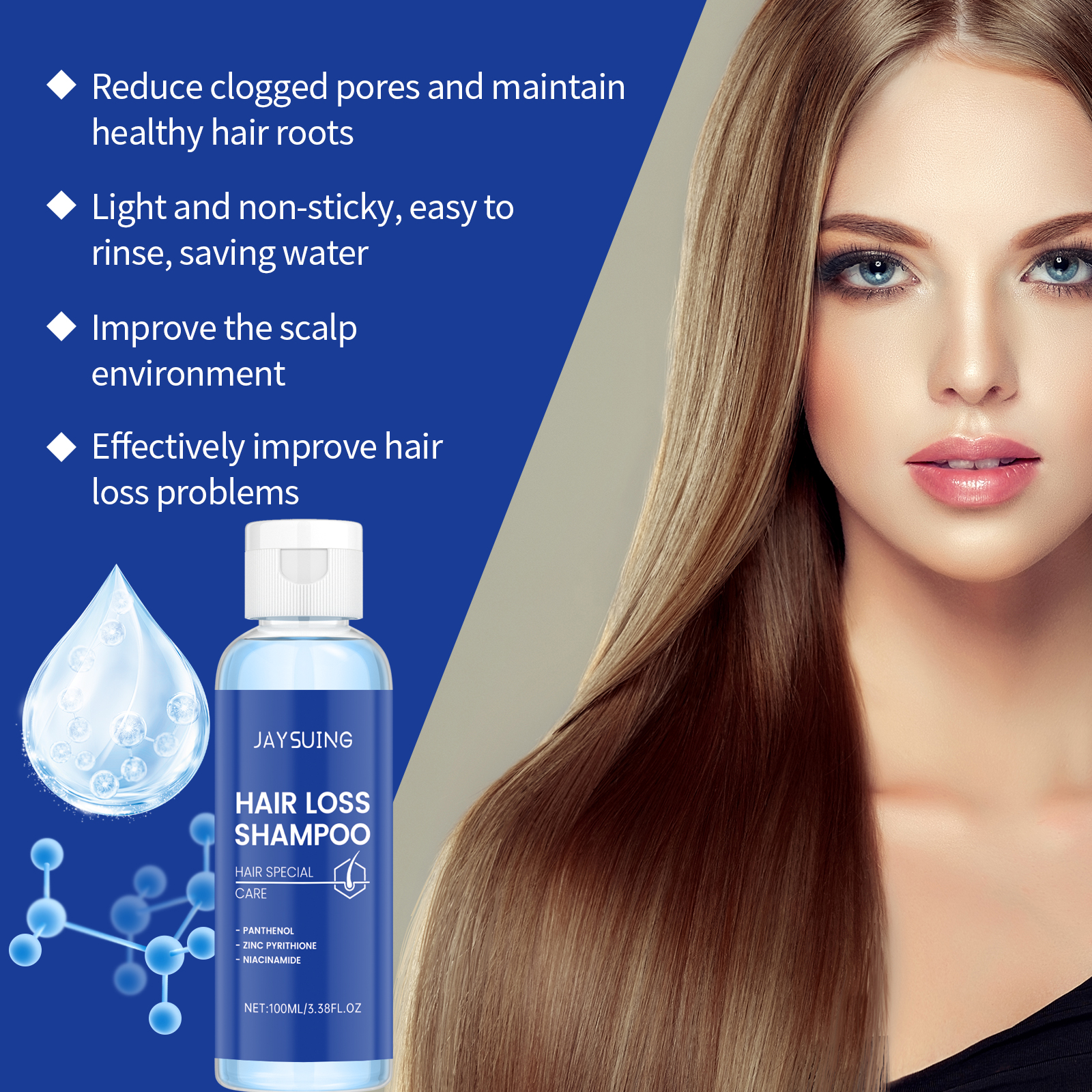 Copper Peptide Shampoo Hair Gr - Hair Care Hair Serum recension och pris