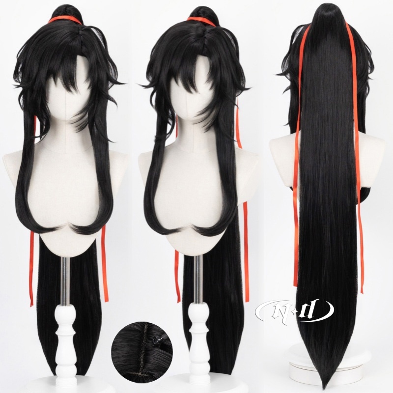 ND Wei Wuxian Cosplay Wigs Hai - Braiding Hair Kanekalon recension och pris