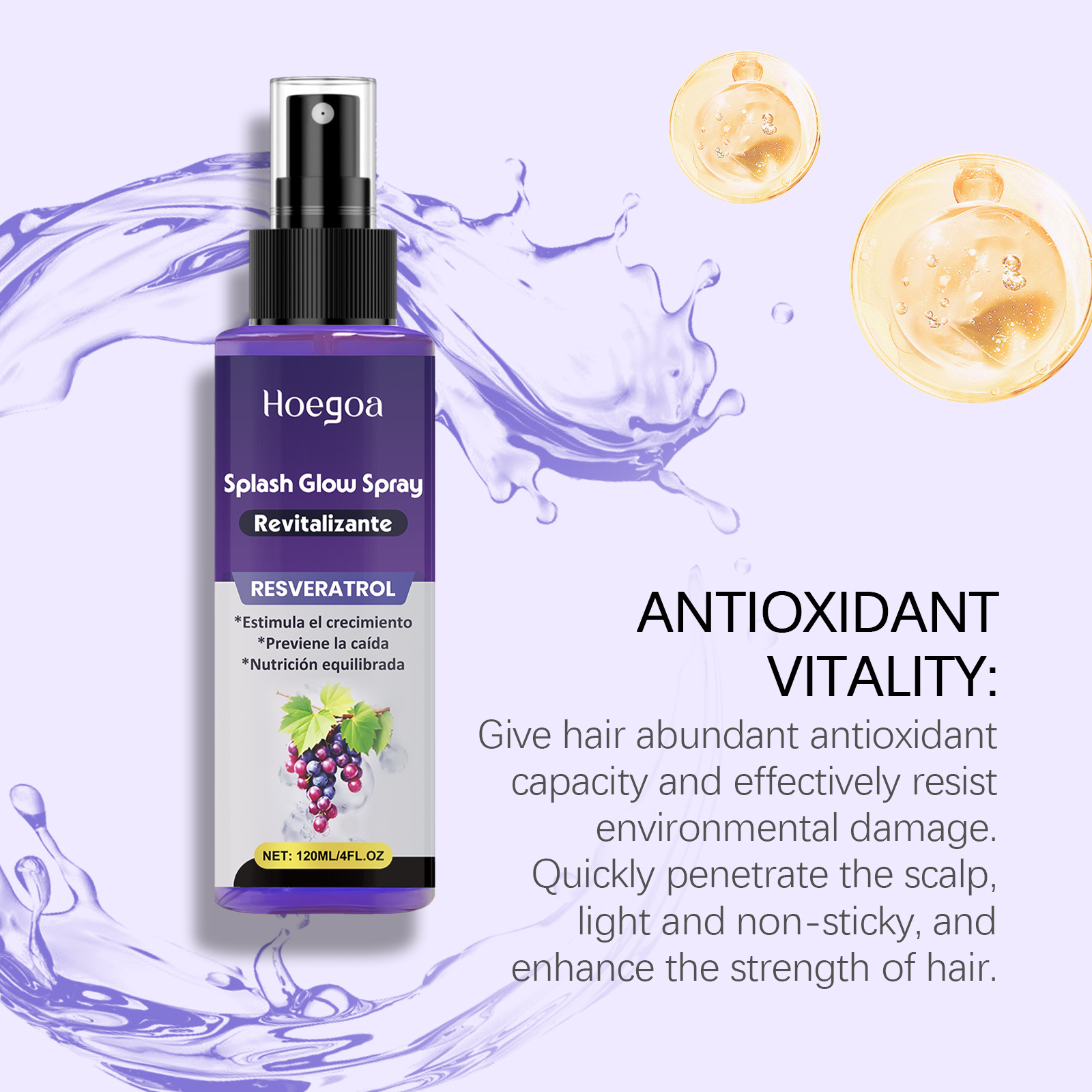 Hoegoa Vitamin Hair Growth Ser - Hair Care Hair Serum recension och pris