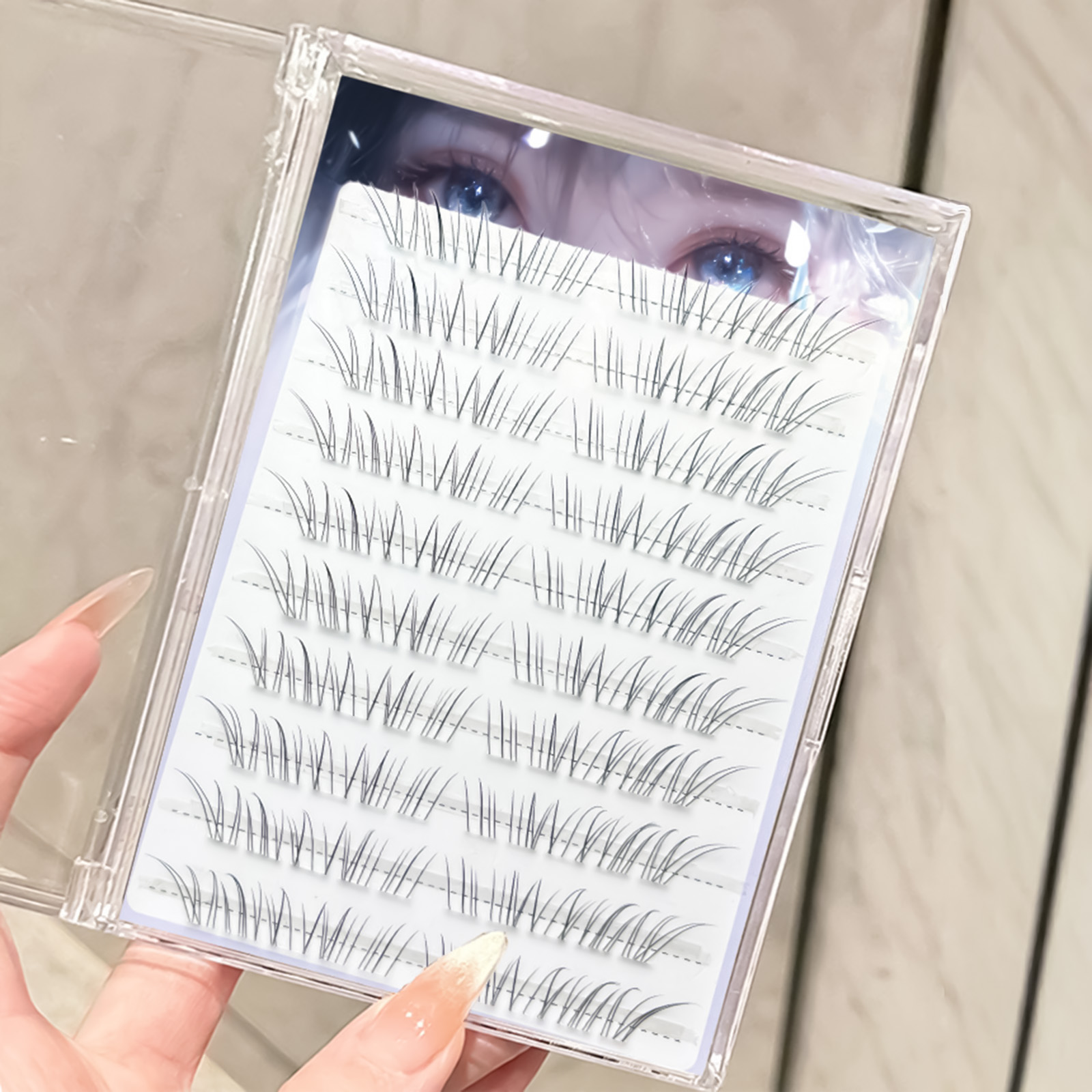 Korean Style False Eyelashes B - Hair Care Korea recension och pris