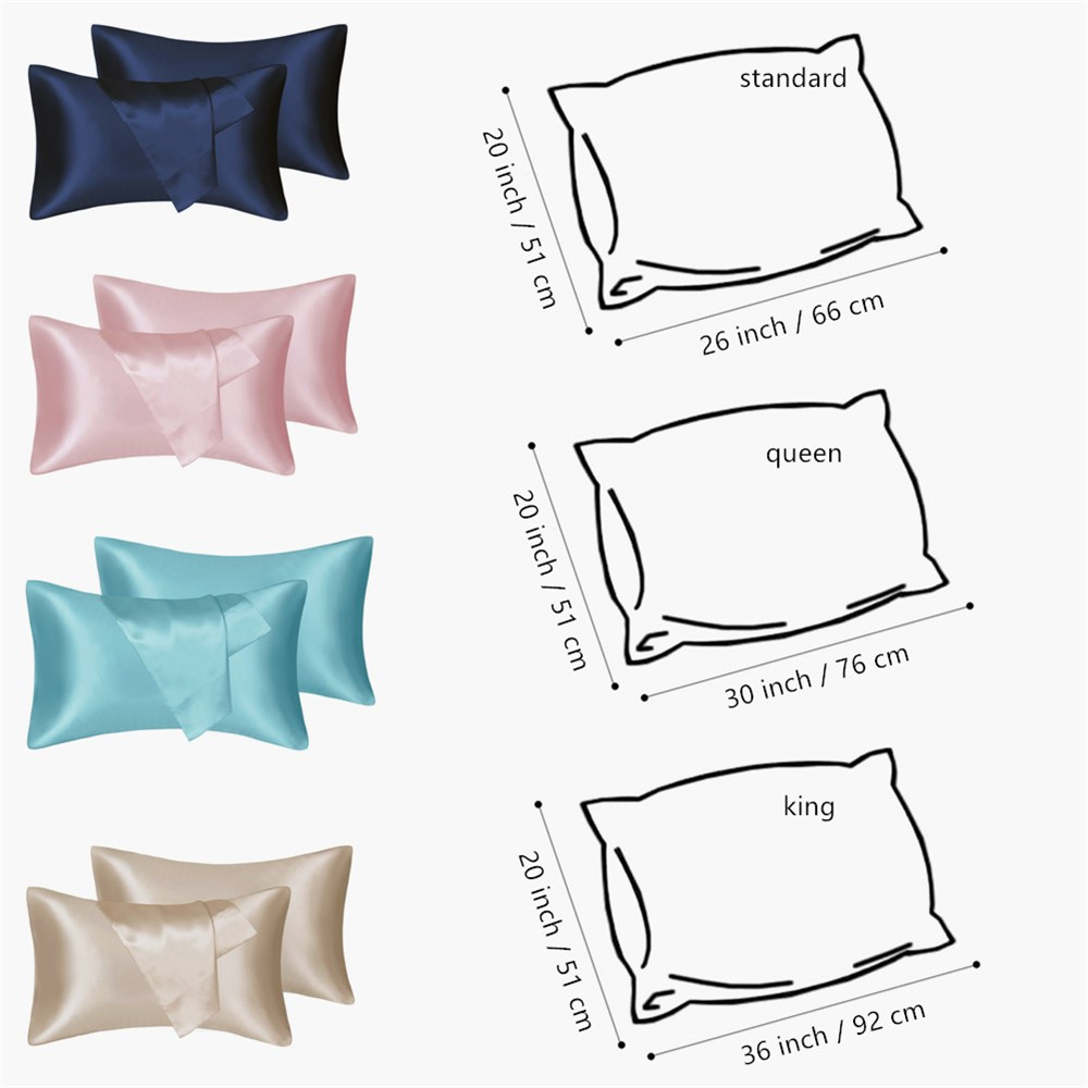 100% Silky Satin Pillowcase Ha - Hair Care Hospital recension och pris