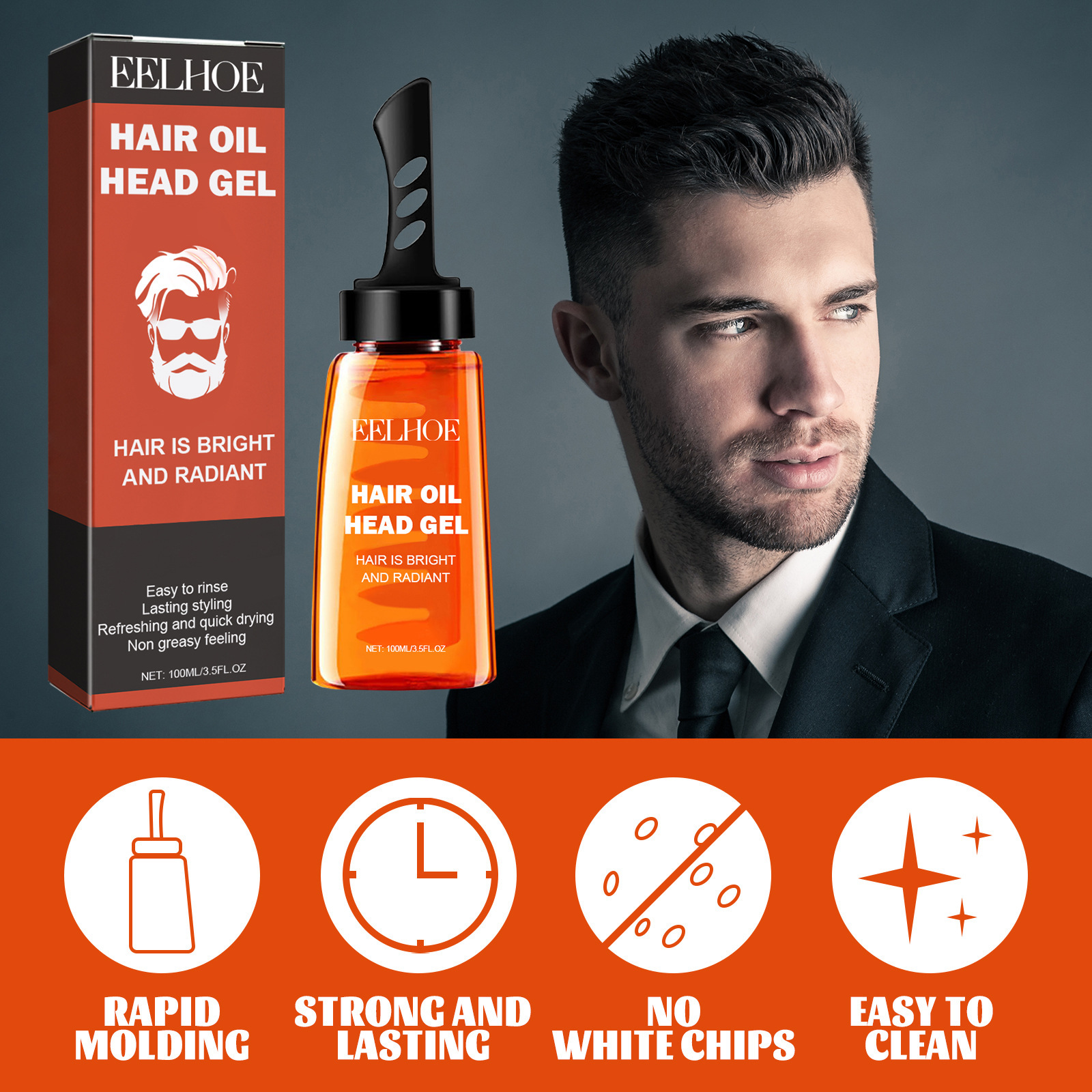 EELHOE 2 in 1 Professional Hai - Hair Care Natural recension och pris
