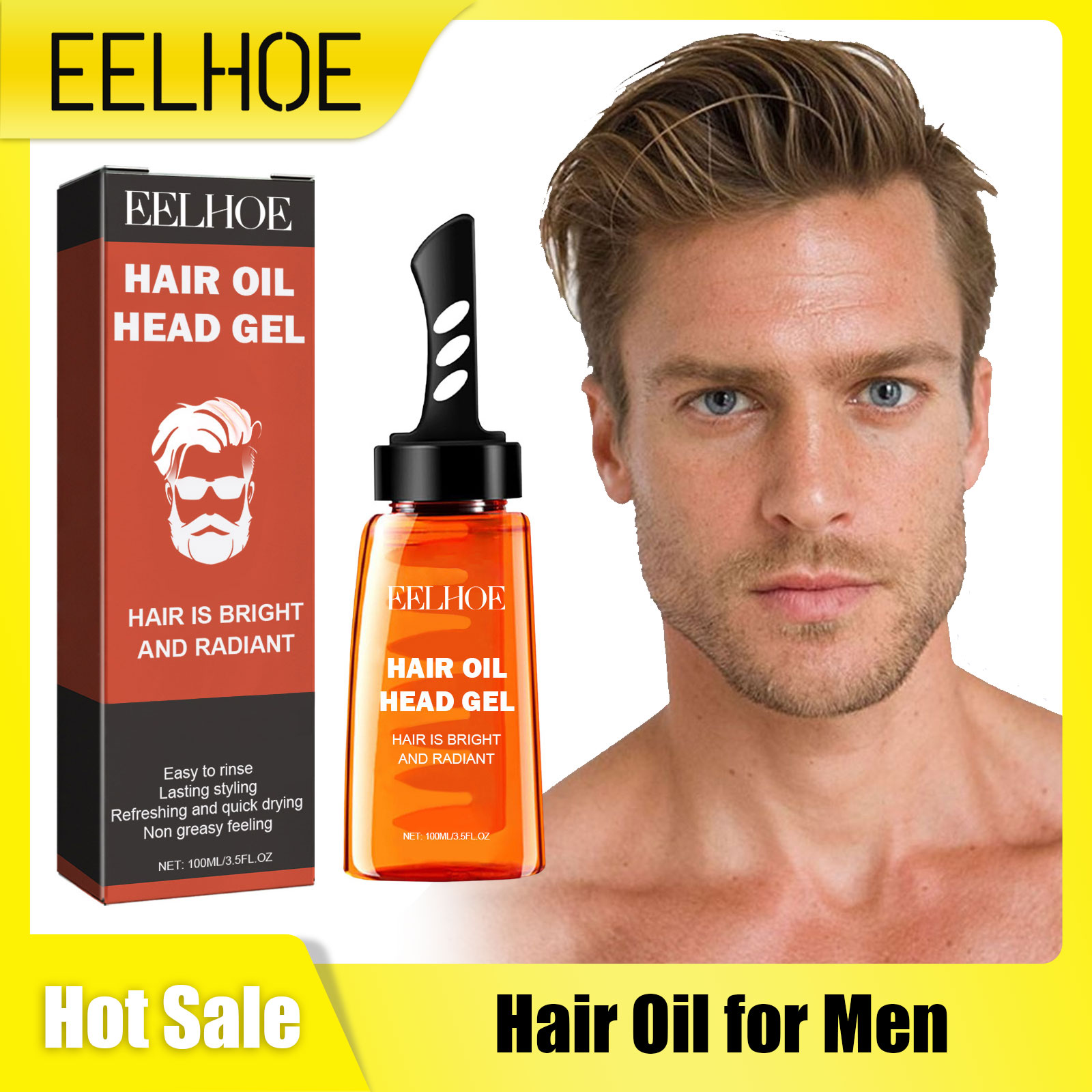 EELHOE 2 in 1 Professional Hai - Hair Care Natural recension och pris