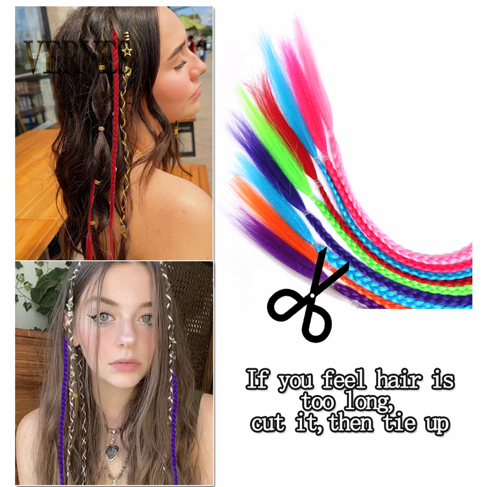 5 Pieces Tinsel Clip In Hair E - Crochet Braiding Hair recension och pris