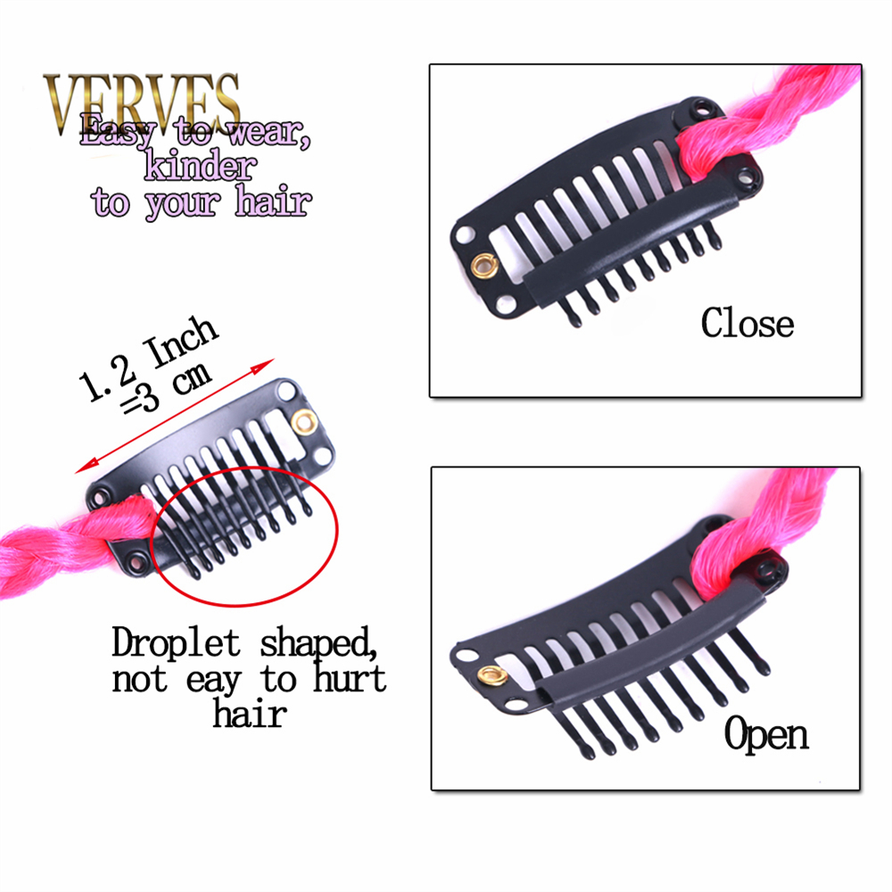 5 Pieces Tinsel Clip In Hair E - Crochet Braiding Hair recension och pris