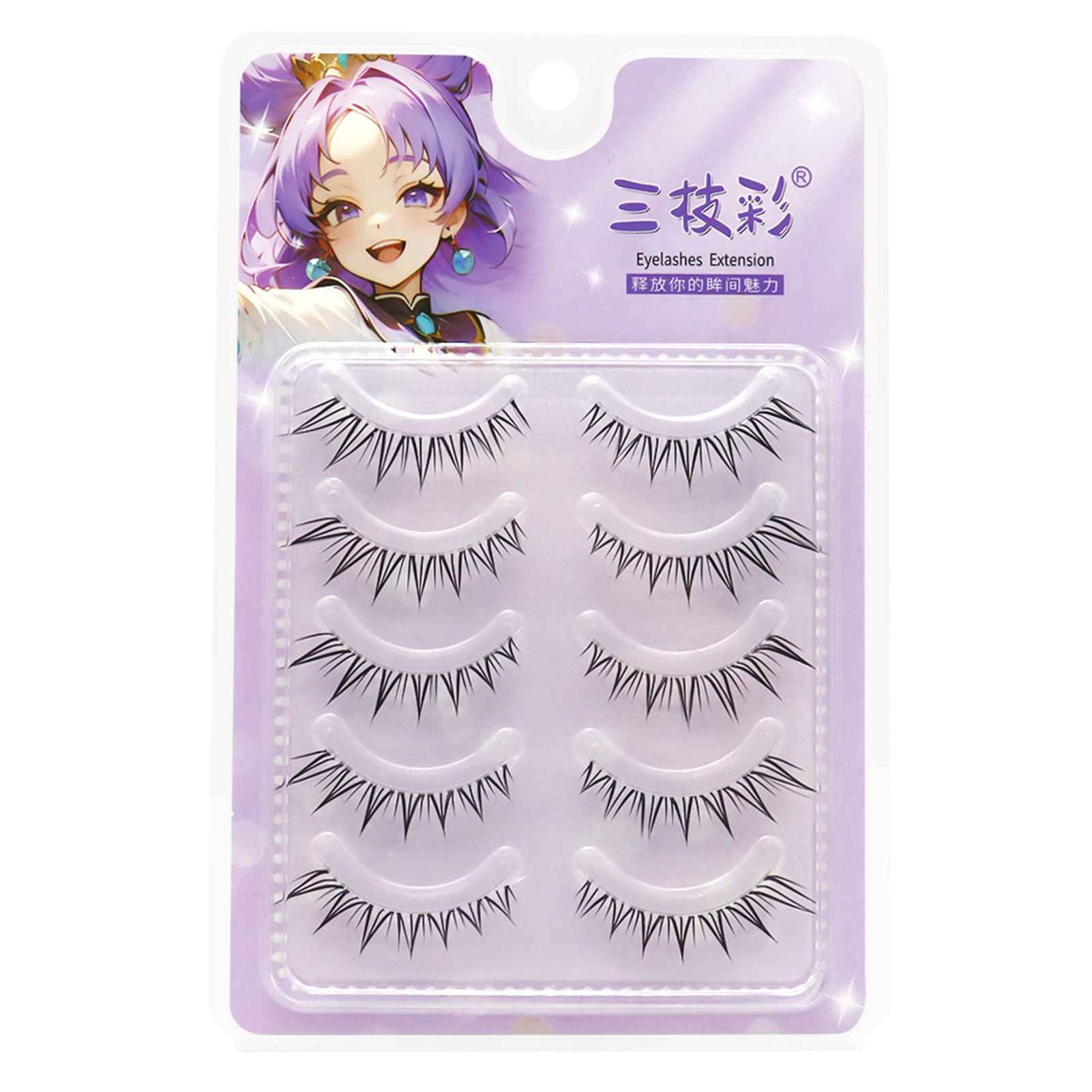 5pair Foxes False Eyelashes Fu - Hair Care Korea recension och pris