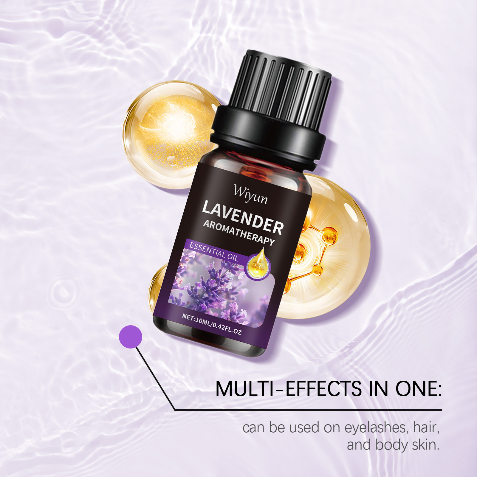 Lavender Essential Oil Anti-Fr - Hair Care Hair Serum recension och pris