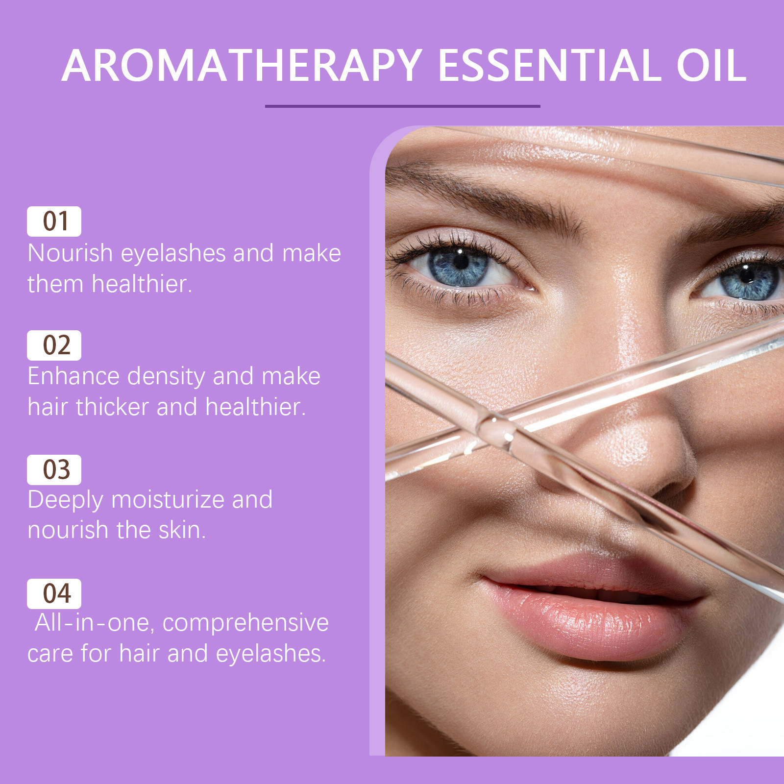 Lavender Essential Oil Anti-Fr - Hair Care Hair Serum recension och pris
