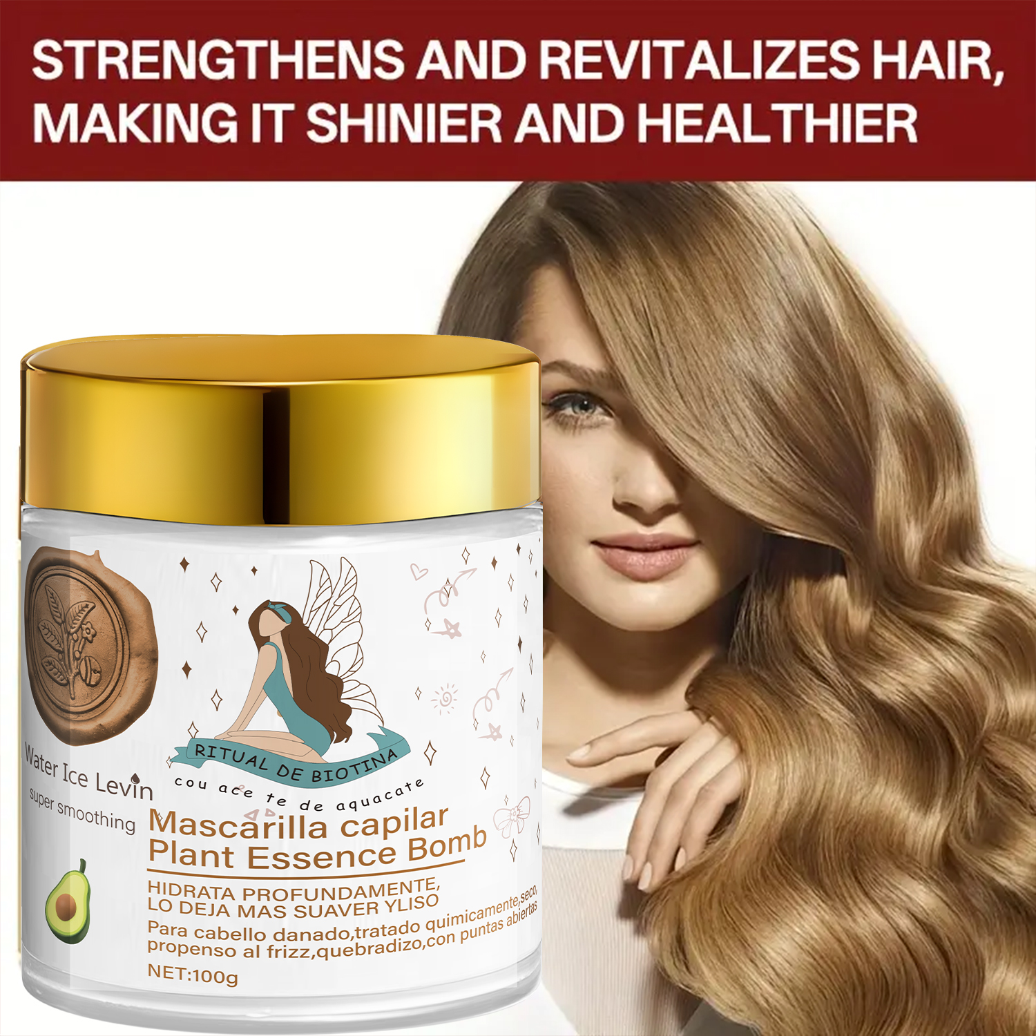 Plant-Based Essence Hair Mask, - Hair Care Hair Mask recension och pris
