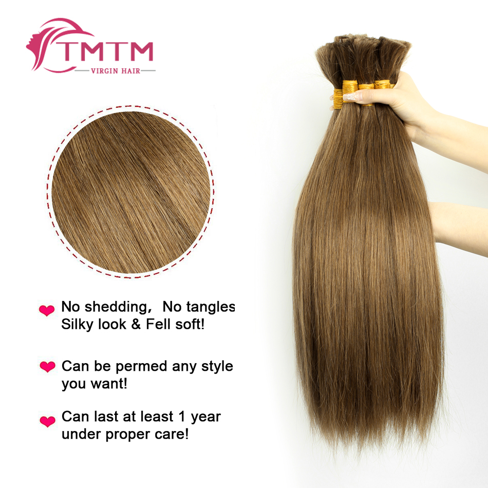 12# Golden Brown Color Straigh - Crochet Braiding Hair recension och pris