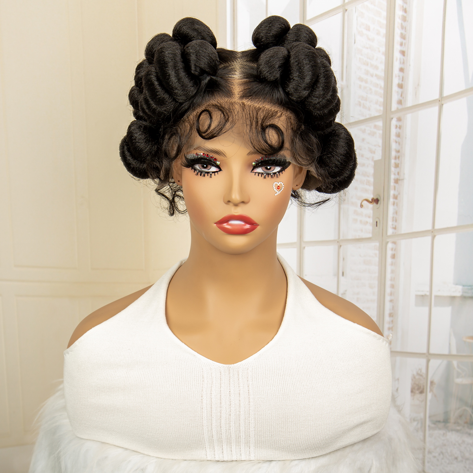 Full Lace Synthetic African Ba - Braiding Hair Kanekalon recension och pris