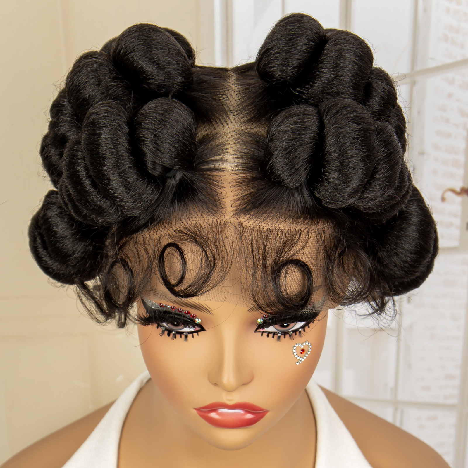 Full Lace Synthetic African Ba - Braiding Hair Kanekalon recension och pris