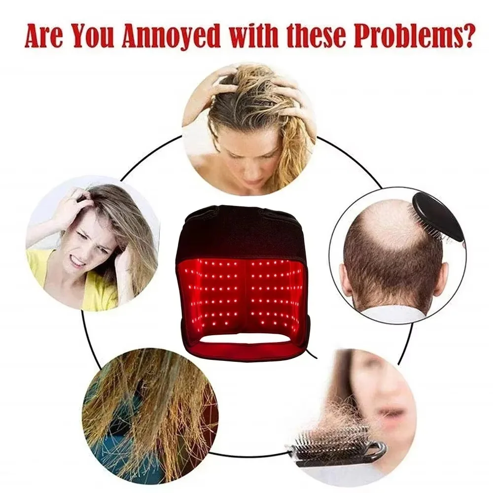 LED Red Light Therapy Hat For  - Hair Care Routine recension och pris
