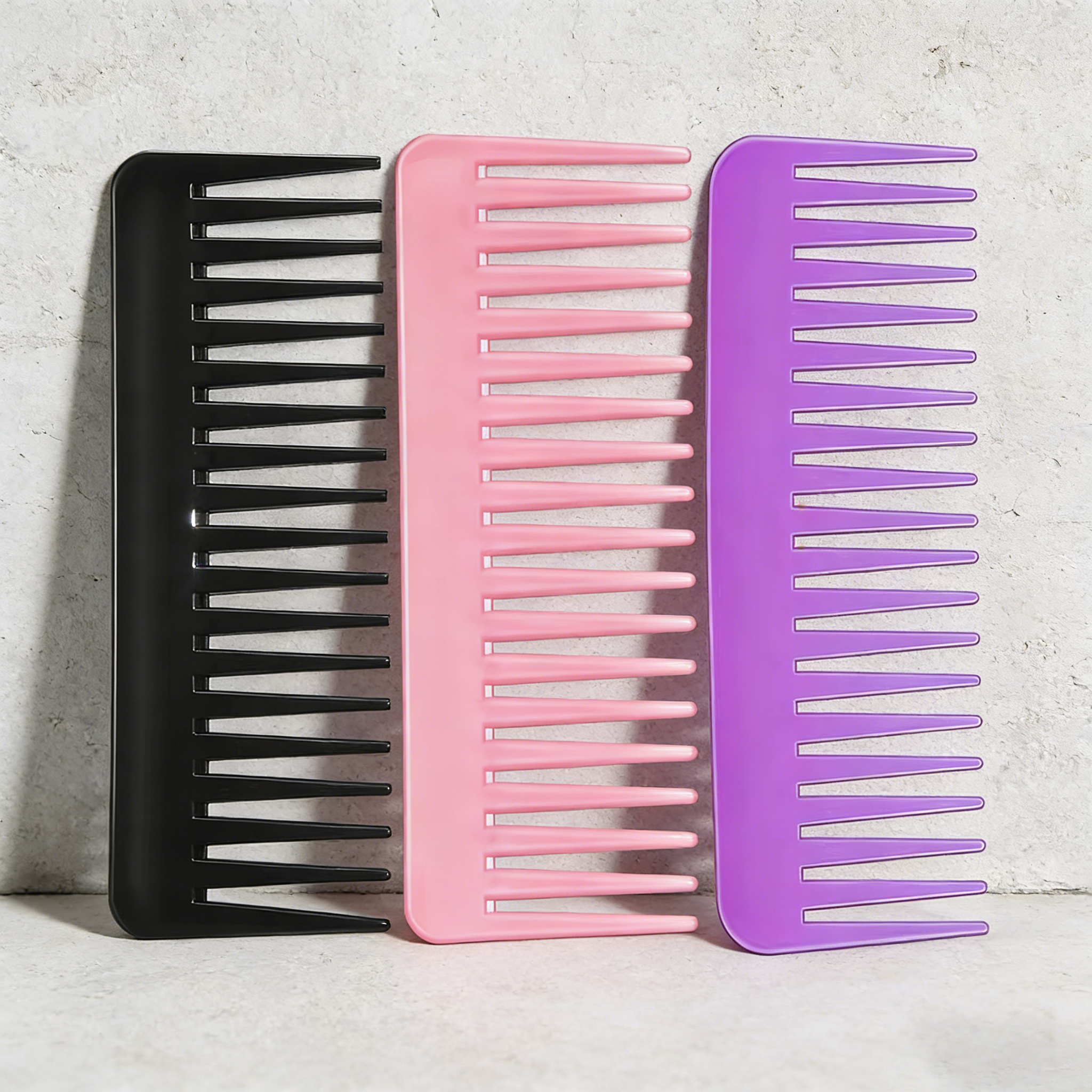 Three piece wide toothed comb  - Detangling Wide Comb recension och pris