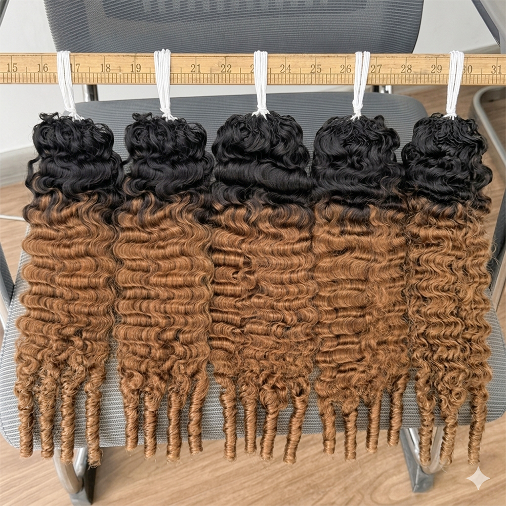 Miracle Knots Kinky Curly Croc - Crochet Braiding Hair recension och pris