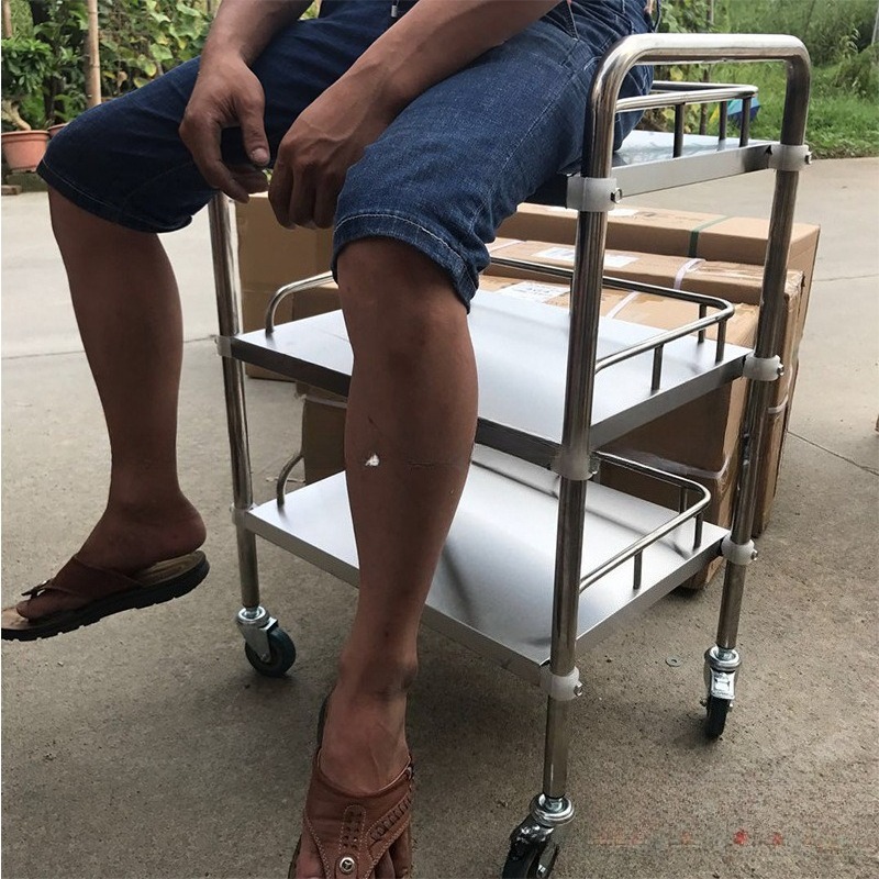 Stainless Steel Medical Trolle - Hair Care Hospital recension och pris