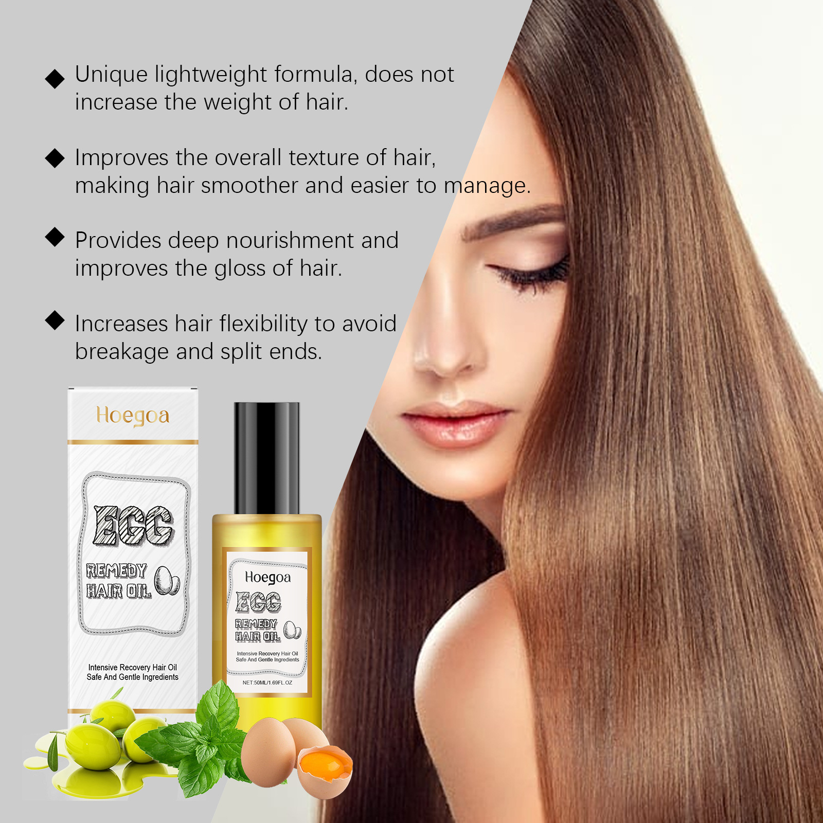 Egg Remedy Hair Oil Restore So - Hair Care Natural recension och pris