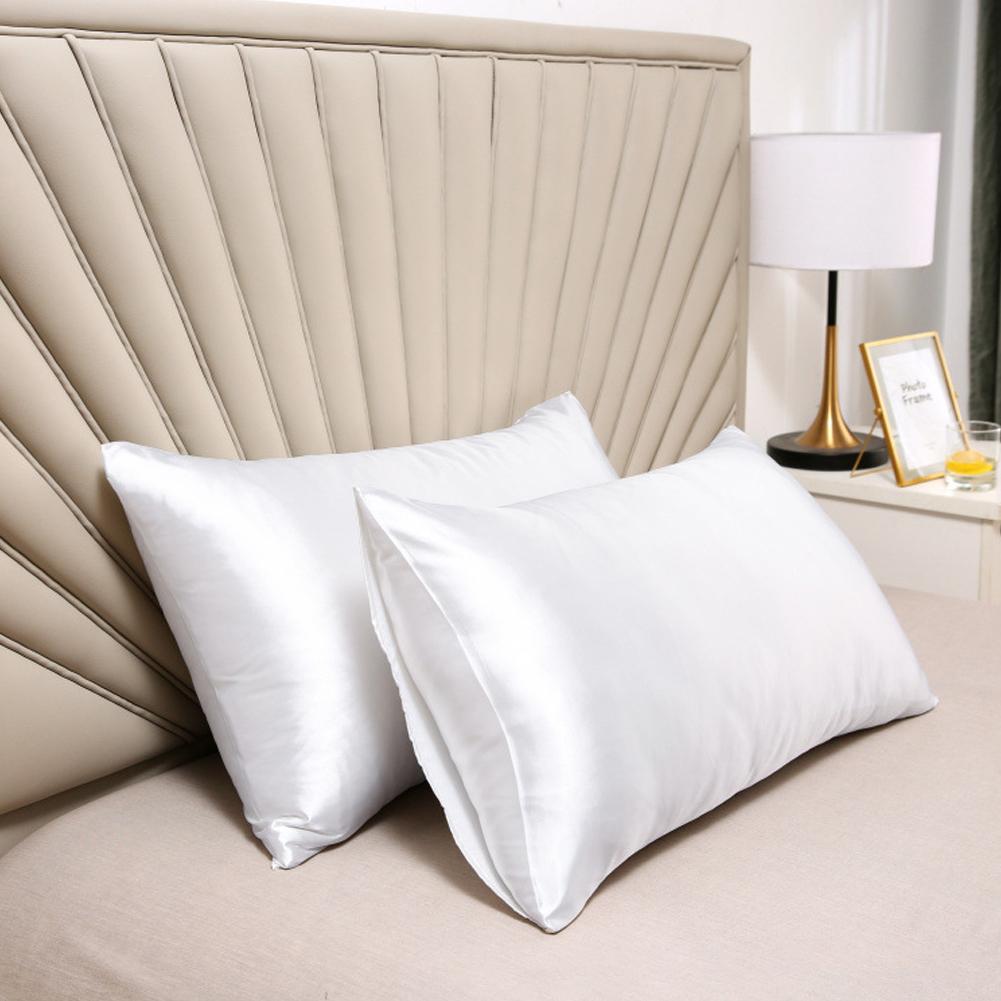 Luxury Satin Pillow Case For H - Satin Pillowcase Silk recension och pris
