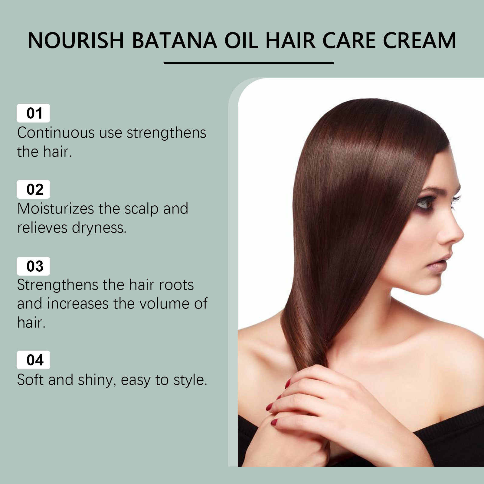 Gleamxi Nourish Batana Oil Hai - Hair Care Hair Mask recension och pris