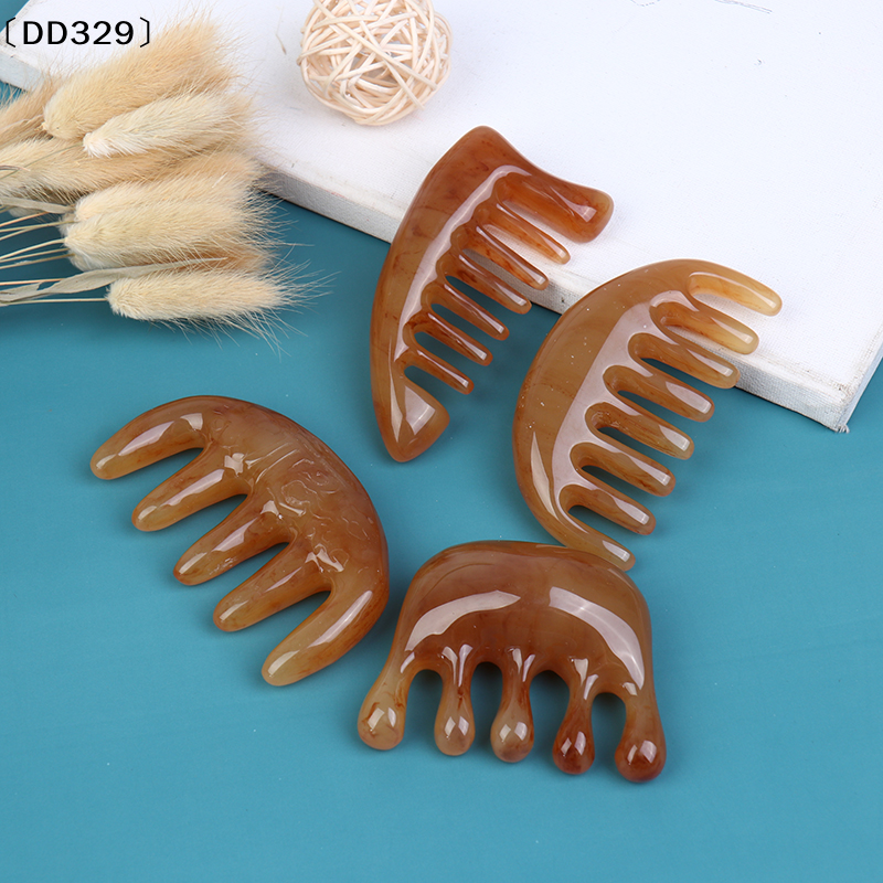 1×Natural Ox Horn Pocket Comb  - Hair Care Natural recension och pris