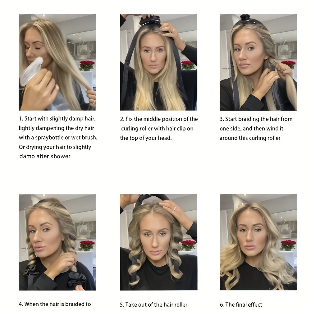 5pcs Styling Set 4-in-1 Heatle - Detangling Wide Comb recension och pris
