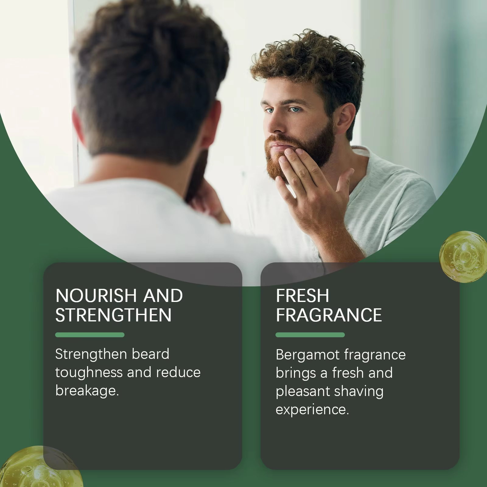 Men Beard Nourishing Oil Trim  - Hair Care Hair Serum recension och pris