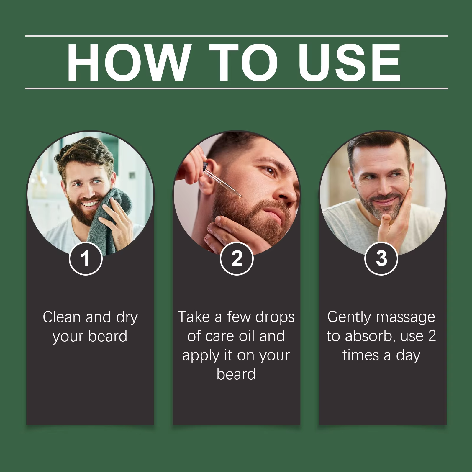 Men Beard Nourishing Oil Trim  - Hair Care Hair Serum recension och pris