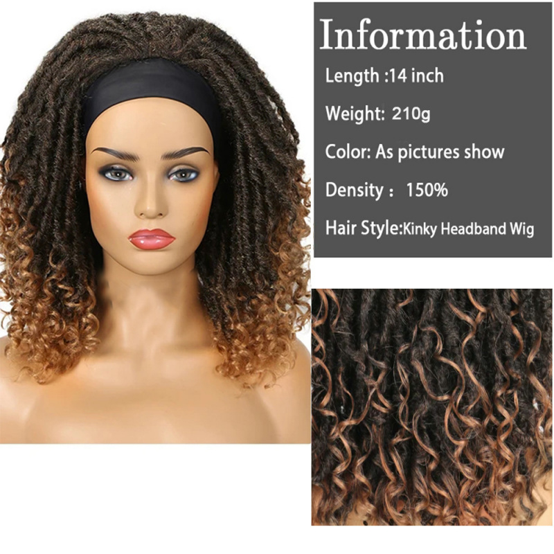 European and American headscar - Crochet Braiding Hair recension och pris